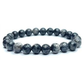 Felicidade Bracelet Labradorite Foncée – Pierre Naturelle – Protection & Transformation – Lithothérapie – Bijou Unisexe Élégant
