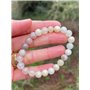 Vera Mentis Bracelet en Pierre de Lune Pierre Naturelle Perles de taille 8mm - Bijou Unisexe Élégant - Marque Cadeau Femme et Ho