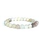 Vera Mentis Bracelet en Pierre de Lune Pierre Naturelle Perles de taille 8mm - Bijou Unisexe Élégant - Marque Cadeau Femme et Ho