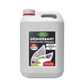 Outiror - Désherbant à diluer cours allées terrasses 5 litres Pour 825 m²