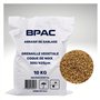 BPAC Abrasif Grenaille Végétale - 300 à 425 microns - Sac 10 KG - Abrasif Doux pour Sablage Aérogommeuse