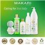 MAKARI, Lait Démaquillant, Nettoyant Corps Bébé et Adoucissant | Aide à apaiser l'irritation | Doux pour les nourrissons de 3 mo