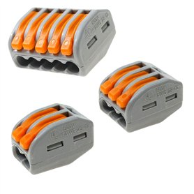 WAGO - Panaché de 30 Bornes de connexion automatique 2