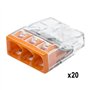 Wago - Pot panaché de 50 bornes de connexion automatique 2, 3, 5 et 8 entrées S2273