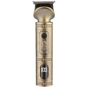 Tondeuse spéciale barbe - LITTLE BALANCE - Barber Pro cuivre - Autonomie 140mm - Charge rapide - 4 guides de coupe