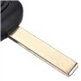 Clé Plip compatible avec Aygo 107 207 307 407 607 C1 C2 C3 C4 C5 C6 Lame avec Rainure Boitier 2 Boutons Coque de Télécommande @P