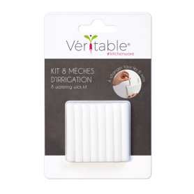 Lot de 8 mèches d'irrigation hydroponiques pour plantes aromatiques