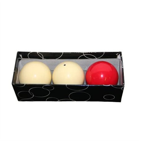 Billes Carambole 57.2mm pour billard français