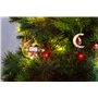 Guirlande Lumineuse Intérieure et Extérieure 120 LED Rouge et Blanc Chaud Longueur de 9m50 Indice IP44 Terrasse Jardin Déco Sapi