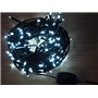 Guirlande lumineuse extérieure de Noël 14m clignotante 180 LED blanc pur