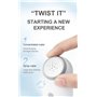 WELKOO Bidet de Voyage Électrique Rechargeable, Solution Hygiénique Portable pour Post-Partum, Soins de Bébé et Traitement Hémor