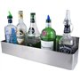 Cocktail Porte Bouteilles Acier Inoxydable 56cm pour 6 Bouteilles Speed Rack Speedrack Professionnel Speedrail Rangement Étagère