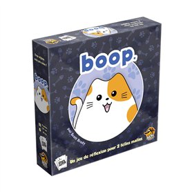 Lucky Duck Games | BOOP | Jeu de Stratégie Simple Mais Tactique pour Adultes & Enfants dès 10 Ans | Jeu de Société Mignon | Chat
