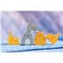 Lucky Duck Games | BOOP | Jeu de Stratégie Simple Mais Tactique pour Adultes & Enfants dès 10 Ans | Jeu de Société Mignon | Chat