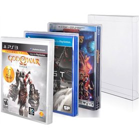 Link-e : 20 X Boitier de Protection en Plastique Compatible avec Boite de Jeu sur Console SONY Playstation 3 et 4 (PS3