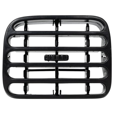 Grille de ventilation aération centrale noir côté gauche du tableau de bord compatible avec Renault Clio 2 II | Installation fac