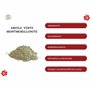 Argile verte montmorillonite ECO-CERT avec pinceau en silicone - Nettoie les pores en profondeur, hydrate et adoucie la peau - D