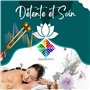 Diapason Thérapeutique 128hz Professionnel en Aluminium Doré, Utilisés Pour Le Yoga Méditation La Thérapie du Son, instrument av