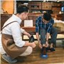 ORIENTO Pédimètre - Accessoire de Mesure du Pied pour Enfant et Adulte - Outil de Mesure du Pied - Pointures Européennes Standar