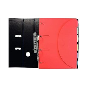 Smartfolder Assortis - Pack de 6 Pochettes de Rangement - format A4