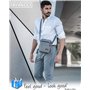 Rivacci Sacoche Homme Bandoulière Petit Sac Bandoulière pour Homme - Sport et Voyage - Petit Format, Porté à l'epaule, Vintage, 