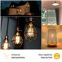 Ampoules connectées Vintage Konyks Antalya Style - Lot de 2 LED Wi-FI + Bluetooth E27, 806 Lumens, 7 Watts, Blanc réglable de 27