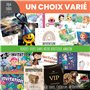 Lola et Louis (L&L) 10 Cartes Invitation Enfants avec Enveloppes pour fille et garçon • MESSAGE SECRET À GRATTER • Thème Super-H