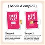 EVJF Cartes à Gratter Défis - Jeu peronnalisable pour Enterrement de Vie de Jeune Fille - Activité Drôle Future Mariée - Cadeau 