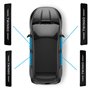 ODOKIT Seuil De Protection Fibre De Carbone Noir - Compatible avec Renault Twingo - Accessoires 4 Pièces - Facile à Installer - 