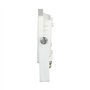 V-TAC 429 Projecteur 10W sécurité extérieur étanche avec Verre Gris Corps Blanc Samsung LED IP65 6400K 800 lumens, Die Cast Alum