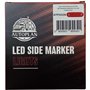 Feux Gabarit Position Lateral Rouge 12v 24v Remolque Camion Camionette Lampe