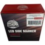 Feux Gabarit Position Lateral Rouge 12v 24v Remolque Camion Camionette Lampe