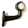 Formplas Lot de 2 feux de position LED pour camion et remorque 12 V 24 V E20 - Longueur 150 mm - Hauteur 160 mm - Épaisseur 65 m