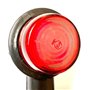 Formplas Lot de 2 feux de position LED pour camion et remorque 12 V 24 V E20 - Longueur 150 mm - Hauteur 160 mm - Épaisseur 65 m