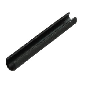 AERZETIX- Lot de 50 Rivets Goupilles élastiques Ressort Mecanindus Ø1mm - Longueur 8mm - Fendue - en Acier trempé - DIN1481 - C4