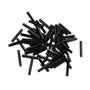 AERZETIX- Lot de 50 Rivets Goupilles élastiques Ressort Mecanindus Ø1mm - Longueur 8mm - Fendue - en Acier trempé - DIN1481 - C4