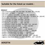 AERZETIX - C43349 - Bouchon, axe de culbuteurs-nez fileté - compatible avec 7700 106 271, 7700 106 383, 1104 800 4410493, 931602
