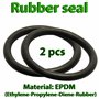bouchon vissable de radiateur - matériau: FPM (caoutchouc fluoré) - compatible