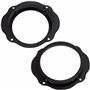 AERZETIX - C11570 - Lot de 2 Adaptateurs/Supports pour Haut-parleurs de Voiture Ø165 mm - côté de Montage portière Avant - Compa