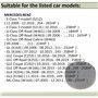 AERZETIX - C70095 - Couvercle d'arbre à came - compatible avec OE 0009976220