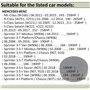 AERZETIX - C70095 - Couvercle d'arbre à came - compatible avec OE 0009976220