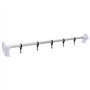 WKIEQACO Rouleau de couverture de piscine avec base en plastique pour maison et jardin