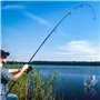 LAZER LINE CARP Fil de pêche Fluo Monofil 300 m Diamètre 0,26 mm Test 5,5 kg – Fil orange fluorescent – Méthode Feeder Pêche à l