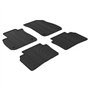 Set tapis de caoutchouc compatible avec Opel Insignia Grand Sport & Sportstourer 2017- (T profil 4-pièces + clips de montage)