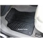 Gledring Set tapis de caoutchouc compatible avec Hyundai Kona 7/2017- excl. Hybrid/EV (T profil 4-pièces + clips de montage), No