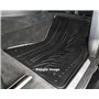 Gledring Set tapis de caoutchouc compatible avec Hyundai Kona 7/2017- excl. Hybrid/EV (T profil 4-pièces + clips de montage), No