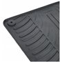 Gledring Set tapis de caoutchouc compatible avec Audi A4 2008-2015 & A5 Sportback 2008-2016 (T profil 4-pièces + clips de montag