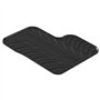 Set tapis de caoutchouc compatible avec Fiat 500X 2015- & Jeep Renegade après 02/2015- (T profil 4-pièces + clips de montage)