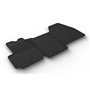 Gledring Set tapis de caoutchouc compatible avec Citroen Jumper / Peugeot Boxer / Fiat Ducato 2006-2013 & 2014- (G profil 3-pièc
