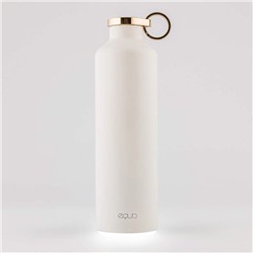 EQUA Gourde intelligente – 23 oz – Connexion Bluetooth avec application et signal lumineux – Bouteille isotherme à double paroi